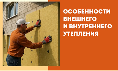 Какие особенности внешнего и внутреннего утепления в Сарове