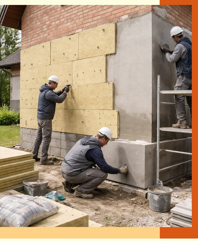 Утепление частного дома в Сарове под ключ от 7811 руб/м2 — недорого | ТепломастерСро