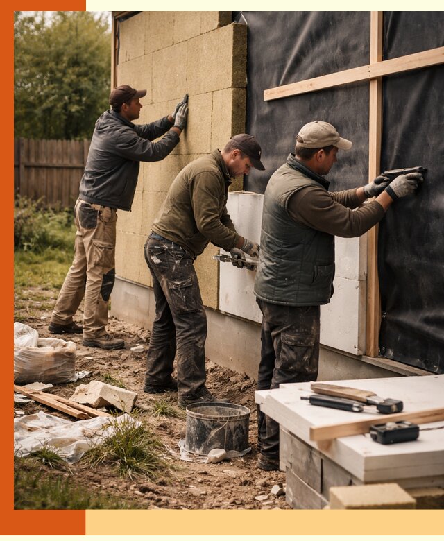 Утепление дачного дома под ключ в Сарове