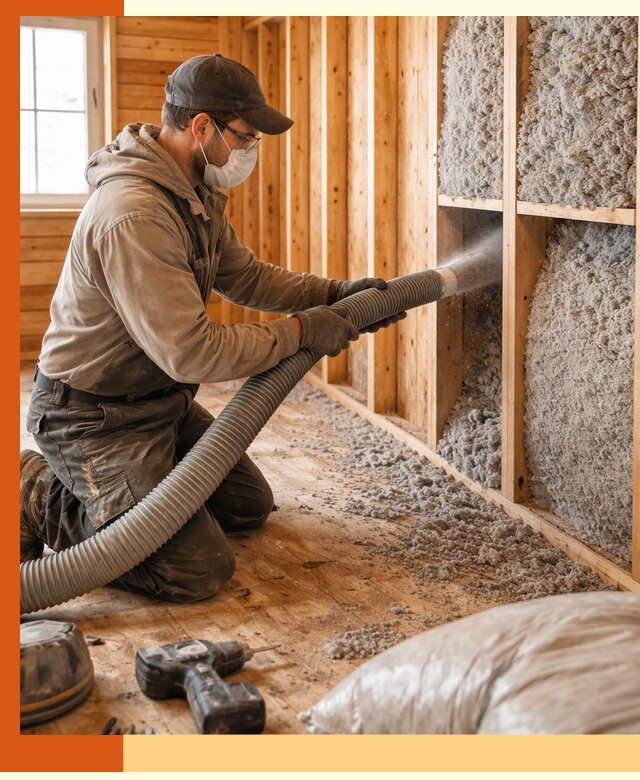 Утепление дачного дома эковатой в Сарове — быстро и надёжно