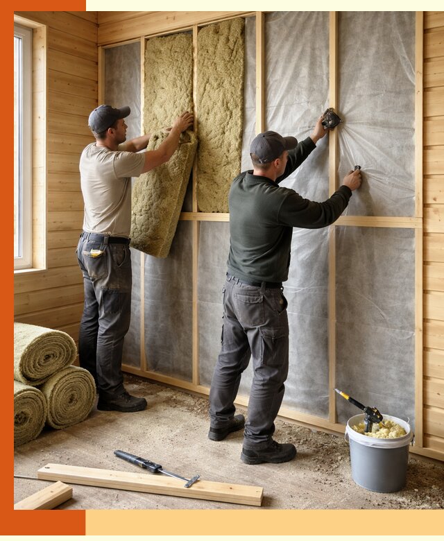 Утепление дома из минибруса в Сарове: комплексные теплоизоляционные работы