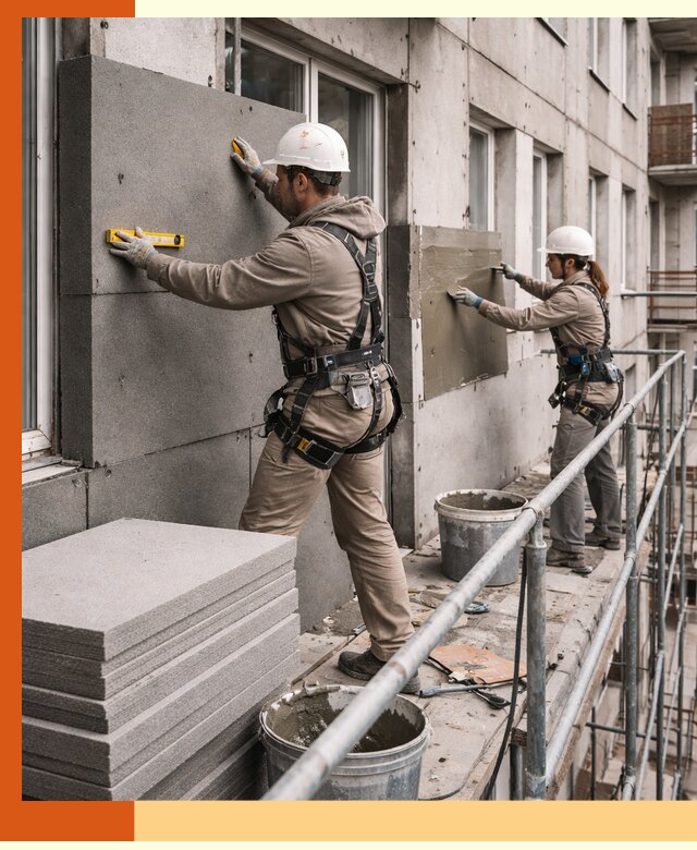 Утепление квартиры снаружи под ключ в Сарове