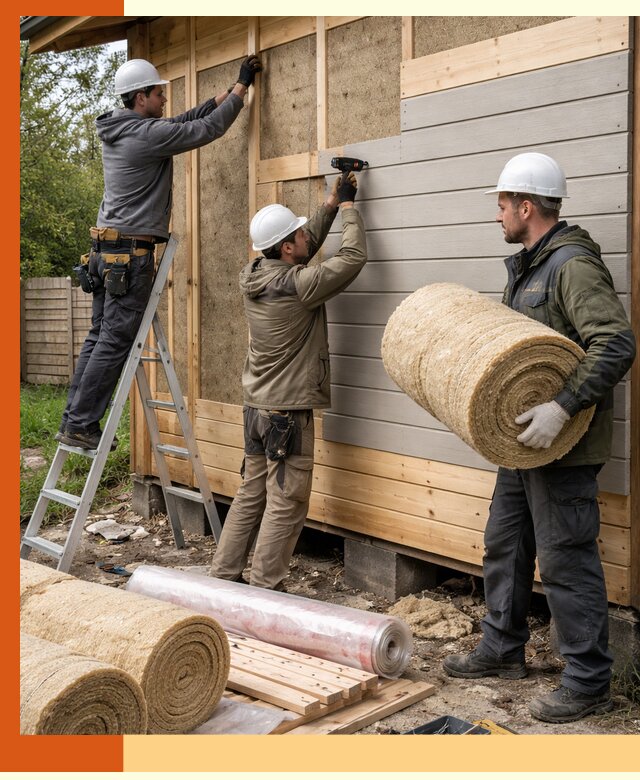 Утепление бани снаружи в Сарове профессионально и надежно