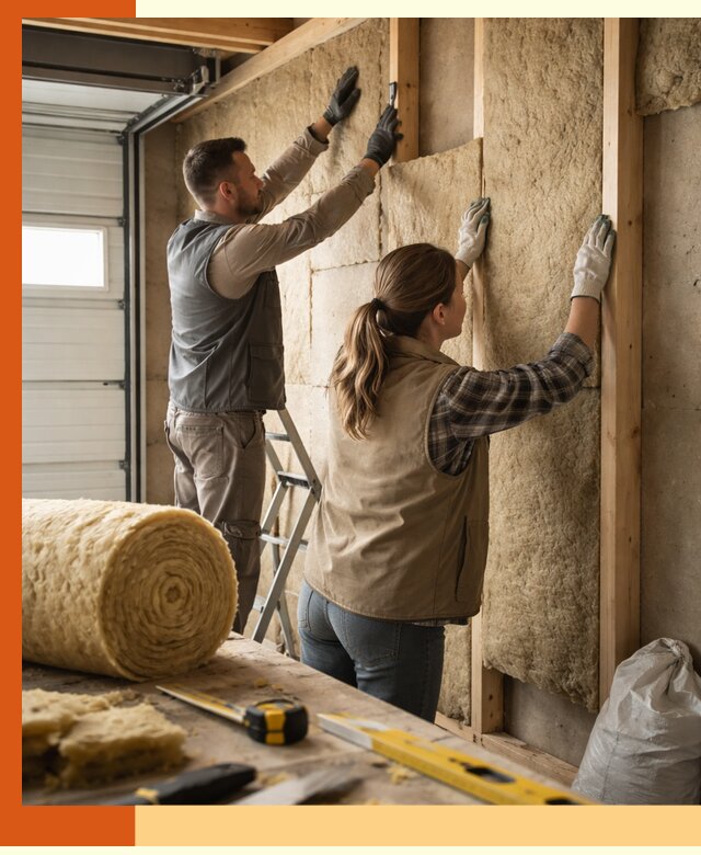 Утепление гаража изнутри в Сарове: быстро и надежно