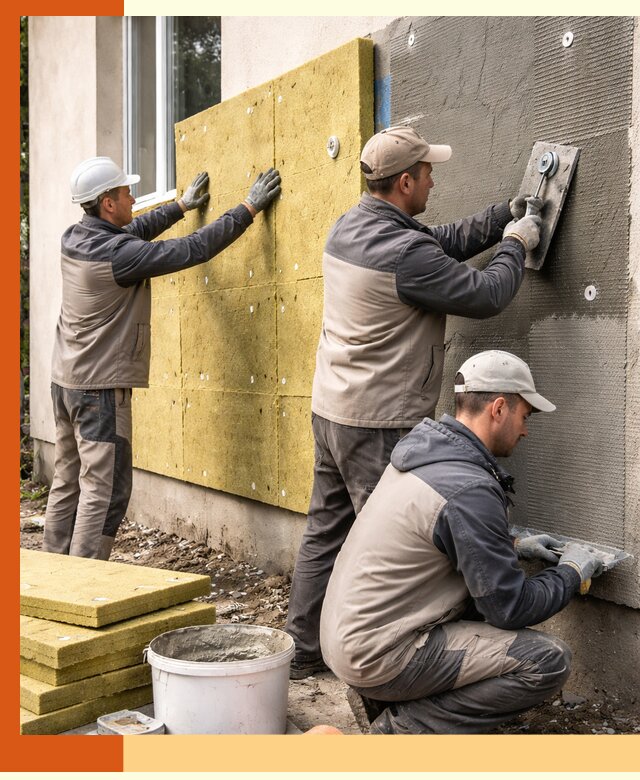 Утепление фасада под штукатурку в Сарове — энергоэффективная технология