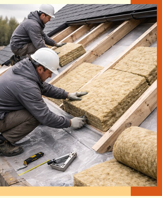 Утепление крыши в Сарове от 1927 руб./м2 — комплексное утепление кровли | ТепломастерСро