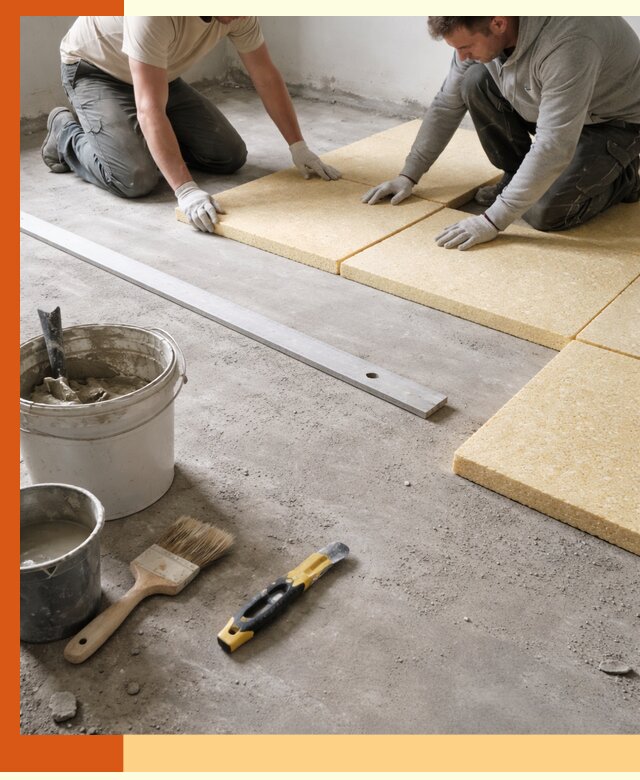 Утепление бетонного пола в Сарове профессионально и недорого