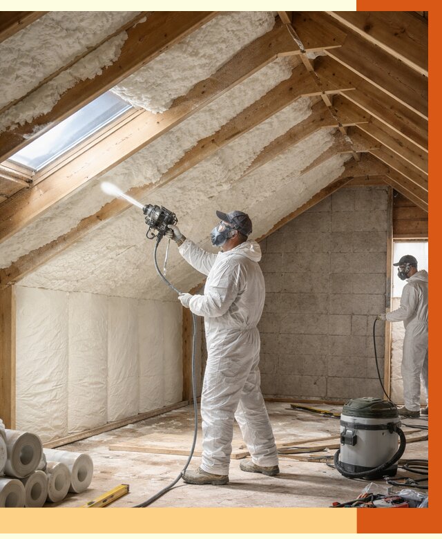 Утепление мансарды ППУ в Сарове от 2864 руб./м² — заказать под ключ | ТепломастерСро