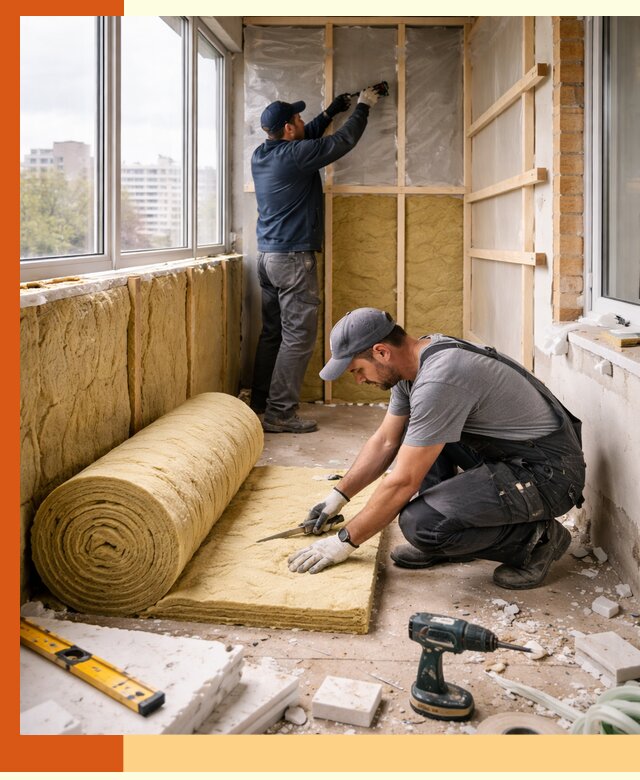 Утепление балкона под ключ в Сарове качественно и быстро