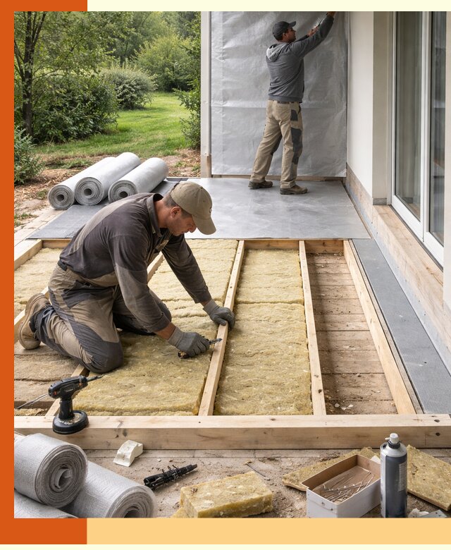 Утепление террасы в Сарове — тепло и защита круглогодично