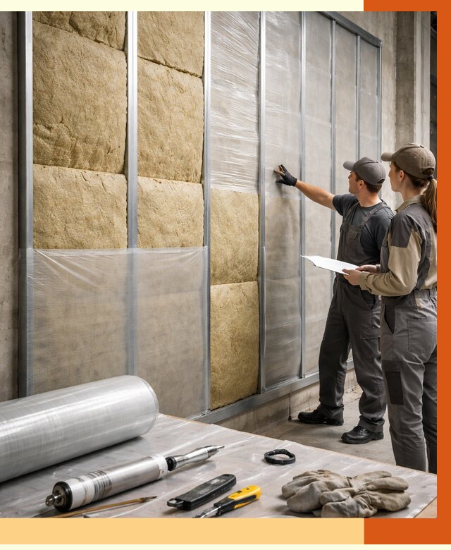 Утепление склада химсырья в Сарове от 4687 руб. под ключ | ТепломастерСро