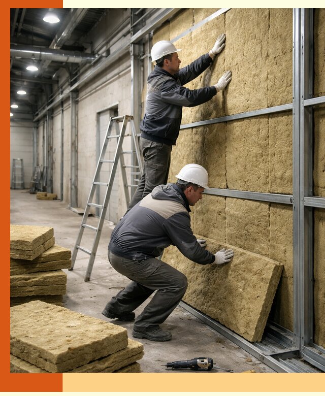 Утепление цеха под ключ в Сарове с гарантией качества