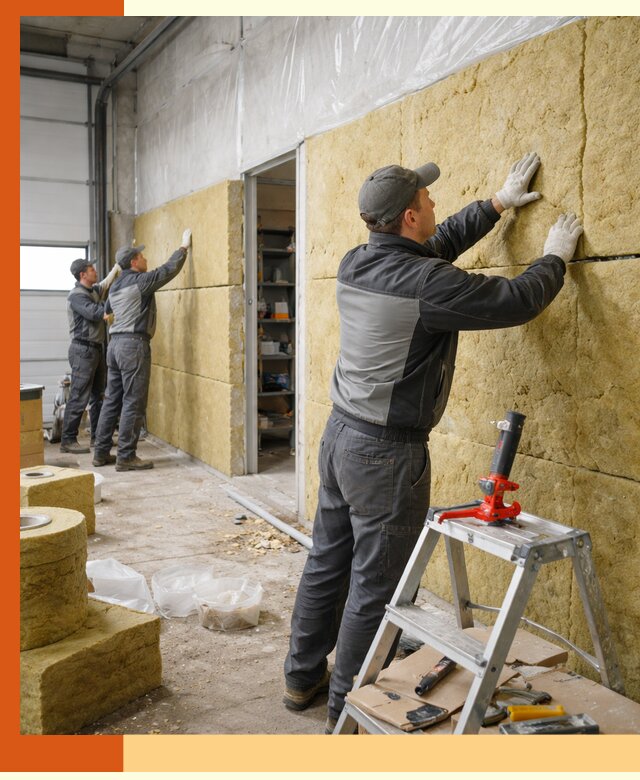 Утепление автосервиса и мастерских в Сарове качественно и надёжно