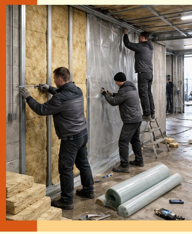 Профессиональное утепление автомойки в Сарове для любого типа помещений