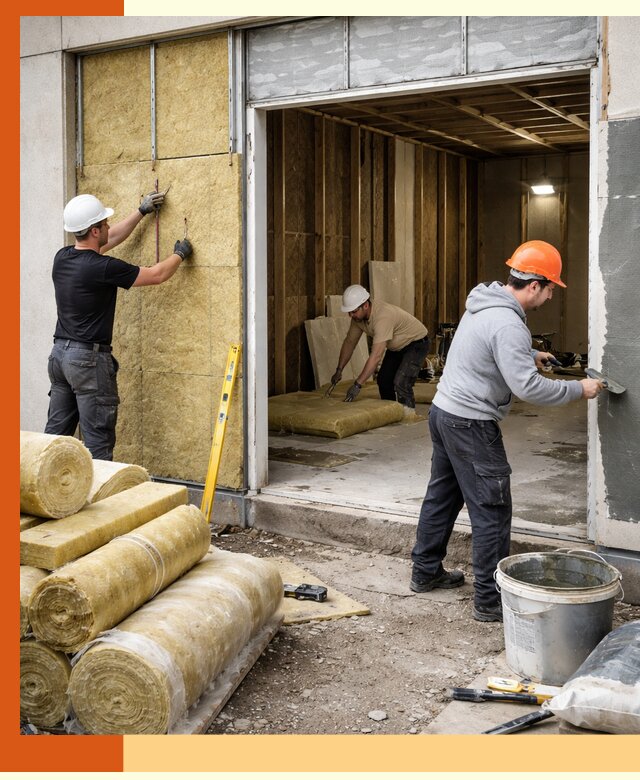 Утепление торгового павильона в Сарове — качественно и энергоэффективно