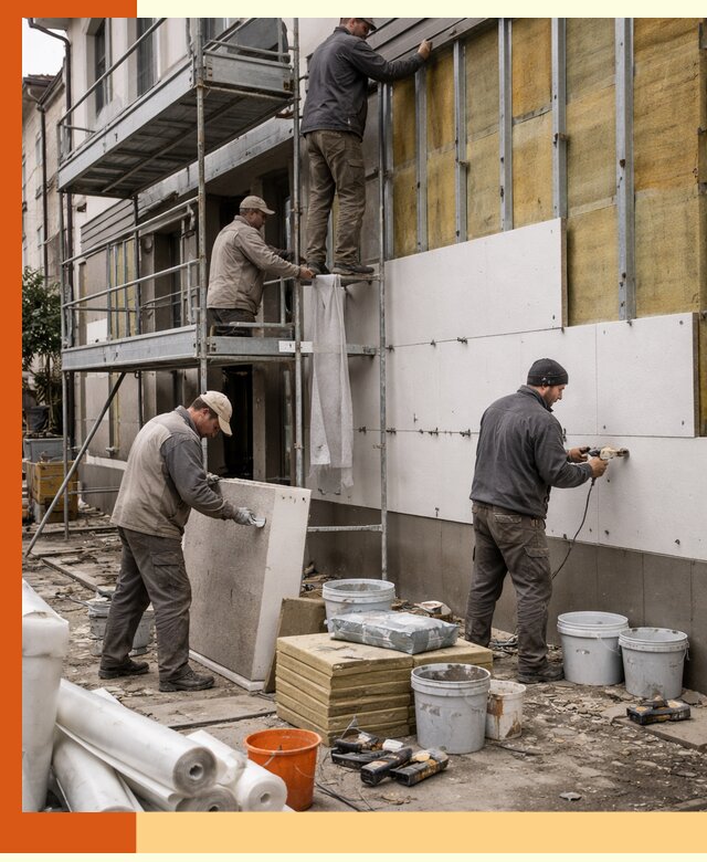 Утепление гостиницы под ключ в Сарове с гарантией качества