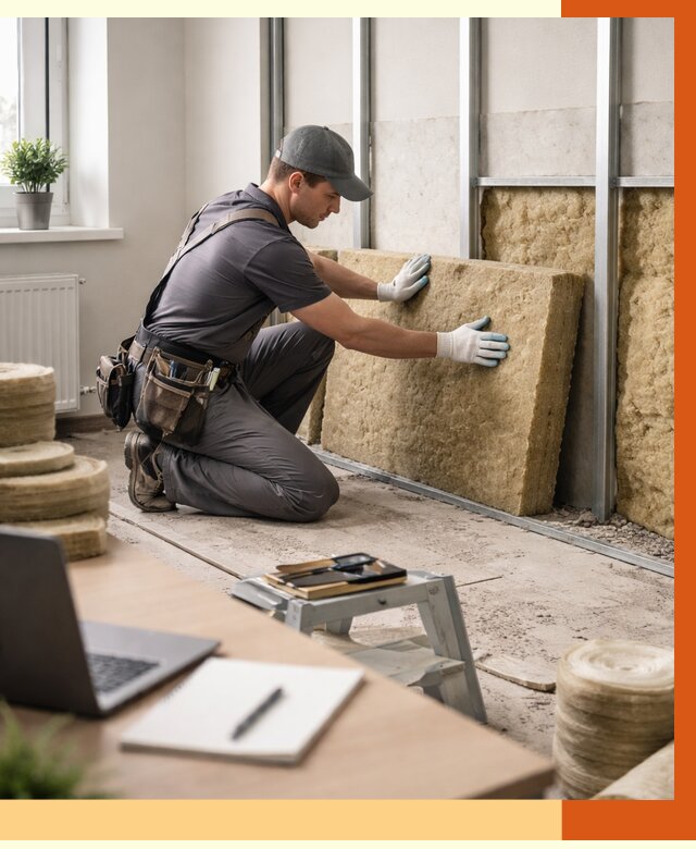 Утепление офиса в Сарове от 4687 руб/м2 — комплексное утепление офиса под ключ | ТепломастерСро