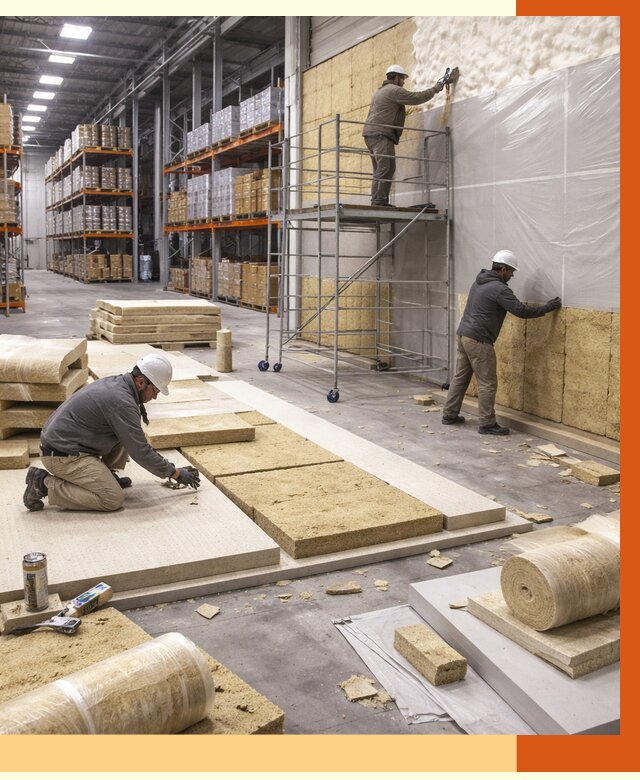 Утепление складского терминала в Сарове от 7811 руб./м² под ключ | ТепломастерСро