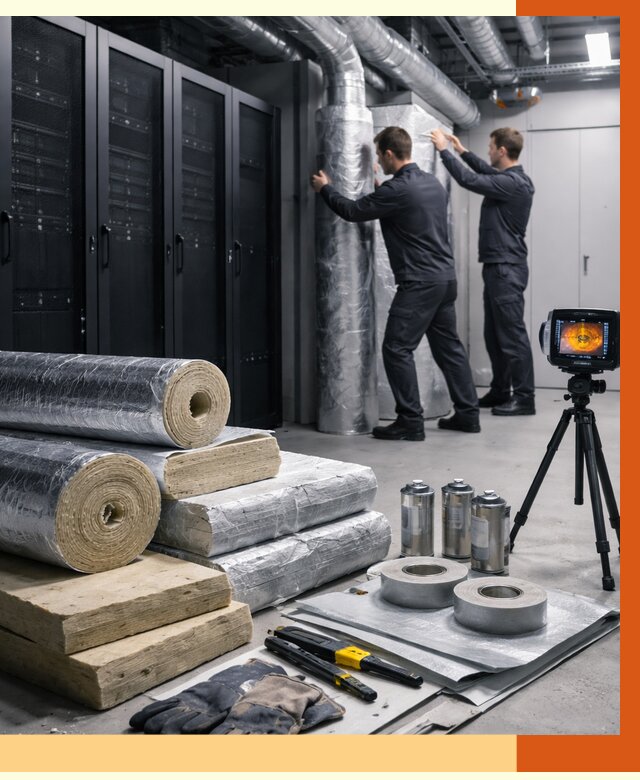 Утепление серверной в Сарове от 8853 руб./м² — комплексно под ключ | ТепломастерСро