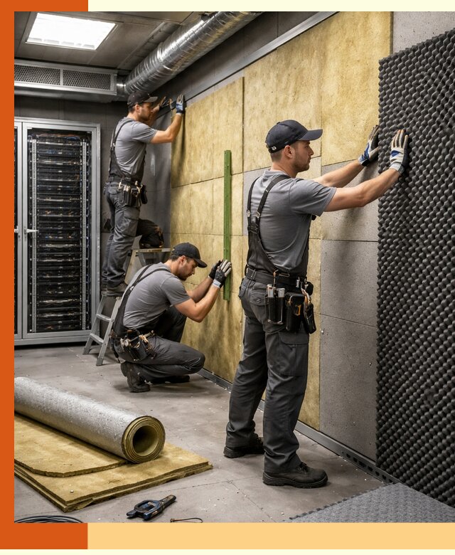 Утепление серверной комнаты профессионально в Сарове