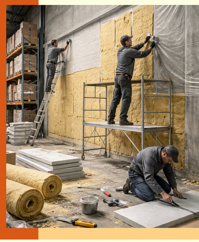 Утепление холодного склада под ключ в Сарове