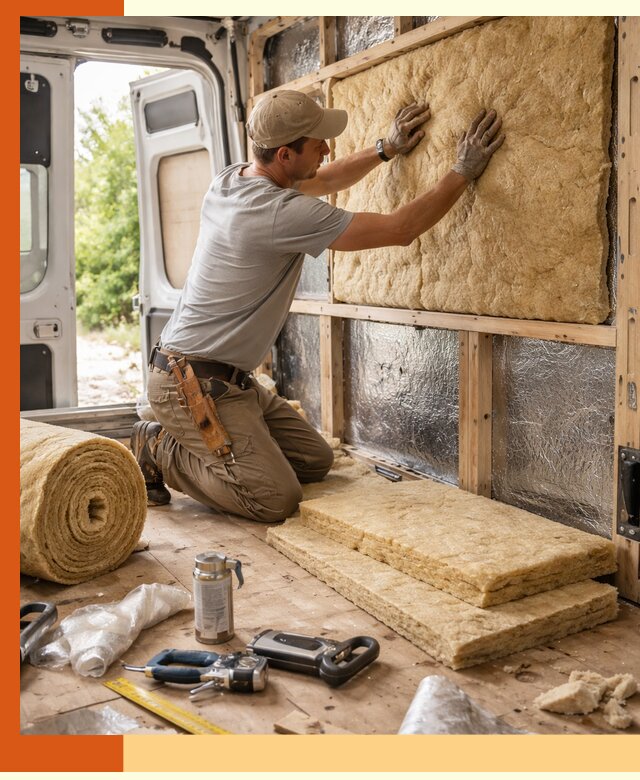 Утепление кемпера под ключ в Сарове с гарантией качества