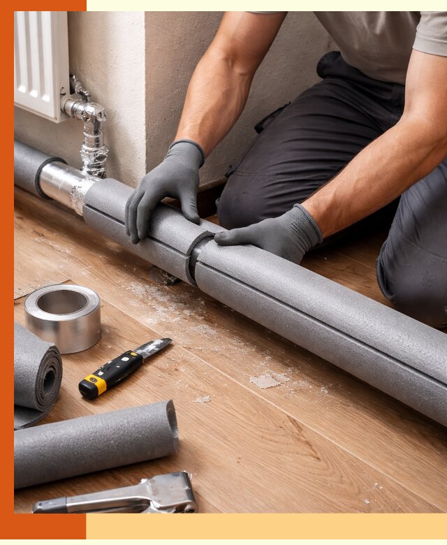 Утепление труб отопления в Сарове: теплоизоляция и защита сети