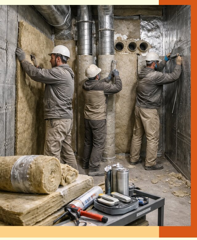 Утепление венткамеры в Сарове под ключ от 1510 руб. — профессионально | ТепломастерСро