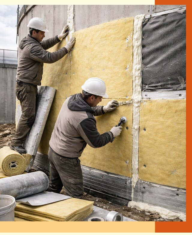 Утепление резервуара в Сарове от 28641 руб/м2 — монтаж ППУ и комплекс под ключ | ТепломастерСро