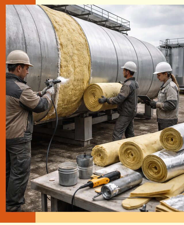 Утепление цистерны в Сарове — утеплители и монтаж под ключ