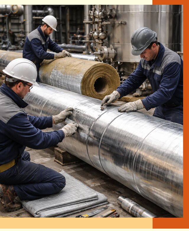 Утепление технологического оборудования в Сарове от 4374 руб. за м2 | ТепломастерСро