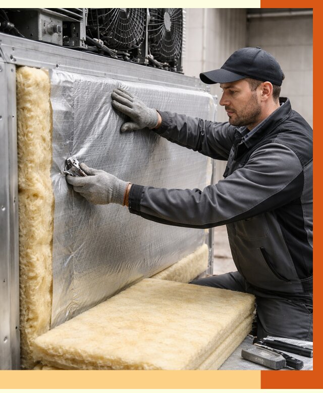 Утепление холодильного агрегата в Сарове от 8853 руб. под ключ | ТепломастерСро