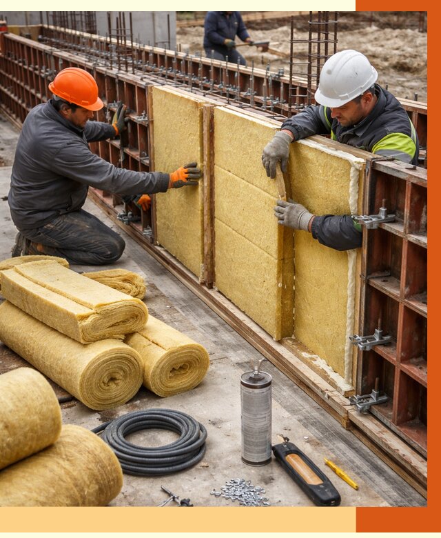 Теплоизоляция опалубки в Сарове от 7499 руб. за м2 — услуги и монтаж | ТепломастерСро