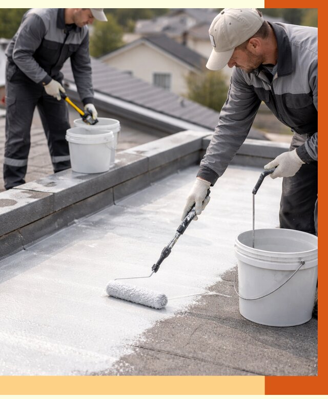 Утепление кровли жидкой теплоизоляцией в Сарове от 2239 руб./м2 | ТепломастерСро