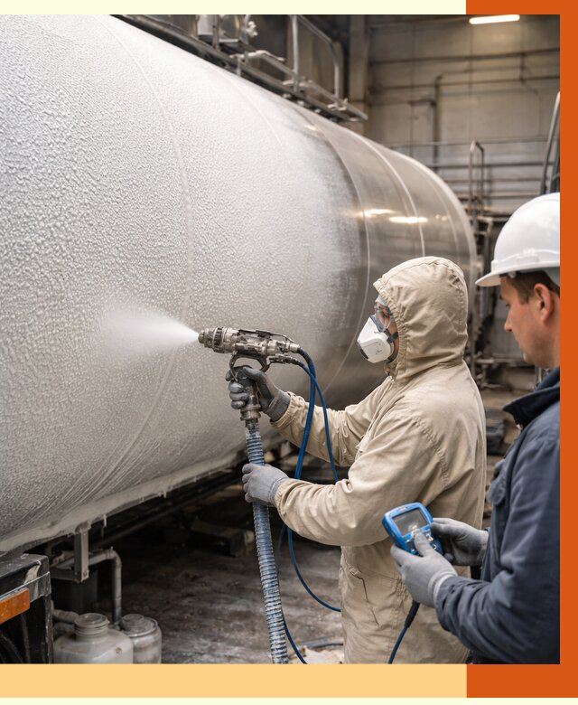 Утепление автоцистерны жидкой теплоизоляцией в Сарове от 15102 руб. под ключ | ТепломастерСро