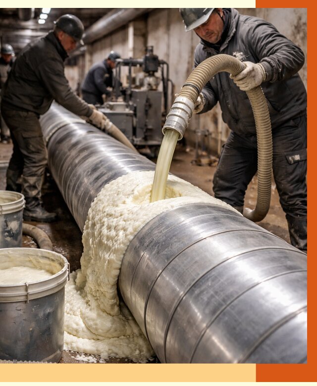 Утепление теплотрассы жидкой теплоизоляцией в Сарове от 4374 руб. | ТепломастерСро