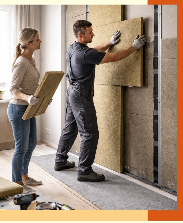 Профессиональная шумоизоляция квартиры в Сарове от 7811 руб. за м2 | ТепломастерСро