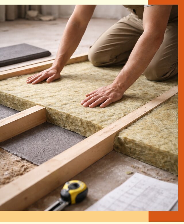 Шумоизоляция пола в Сарове от 1302 руб./м² — профессиональная звукоизоляция | ТепломастерСро