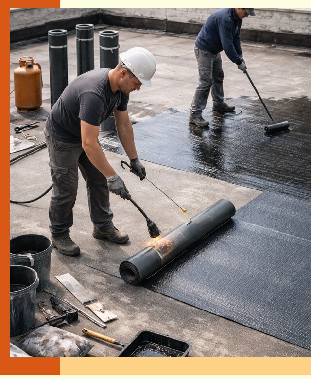 Гидроизоляция кровли в Сарове — надежная защита от протечек