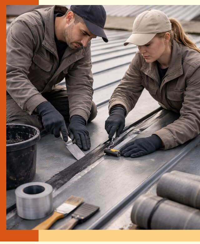 Гидроизоляция фальцевой кровли в Сарове качественно и надежно