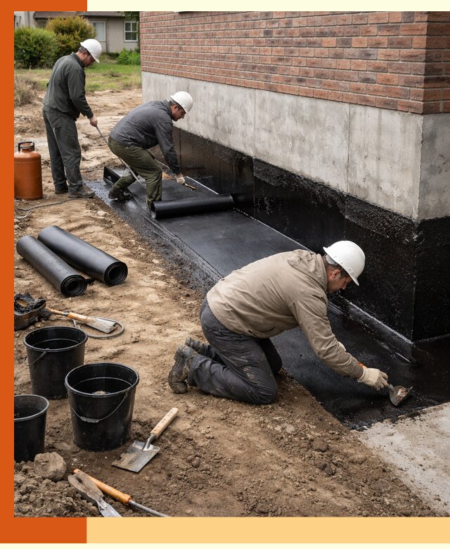 Гидроизоляция фундамента в Сарове: надежная защита строений