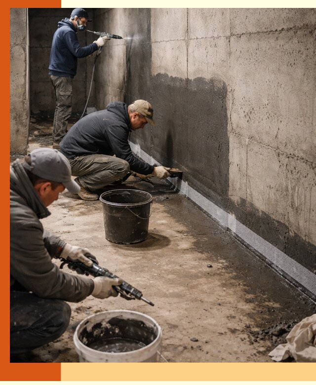 Гидроизоляция подвала в Сарове — комплексная защита от влаги