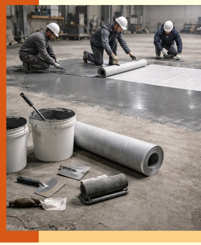 Гидроизоляция промышленного пола в Сарове — защита и долговечность