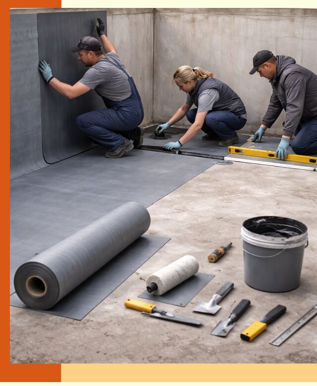 Гидроизоляция бассейна под ключ в Сарове — надежная защита и герметизация