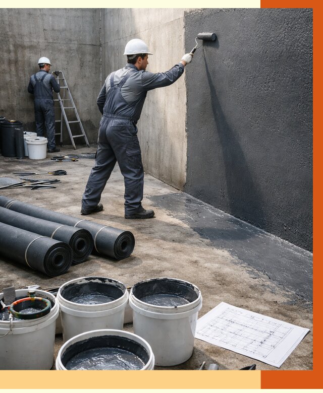 Гидроизоляция резервуара в Сарове от 124980 руб. под ключ | ТепломастерСро