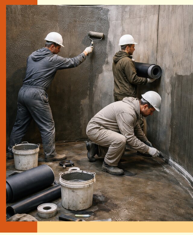 Гидроизоляция резервуара профессионально в Сарове