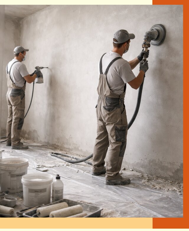 Подготовка поверхности под напыление в Сарове от 1250 руб. — ТепломастерСро