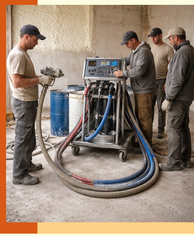 Аренда установки для напыления ППУ в Сарове на выгодных условиях